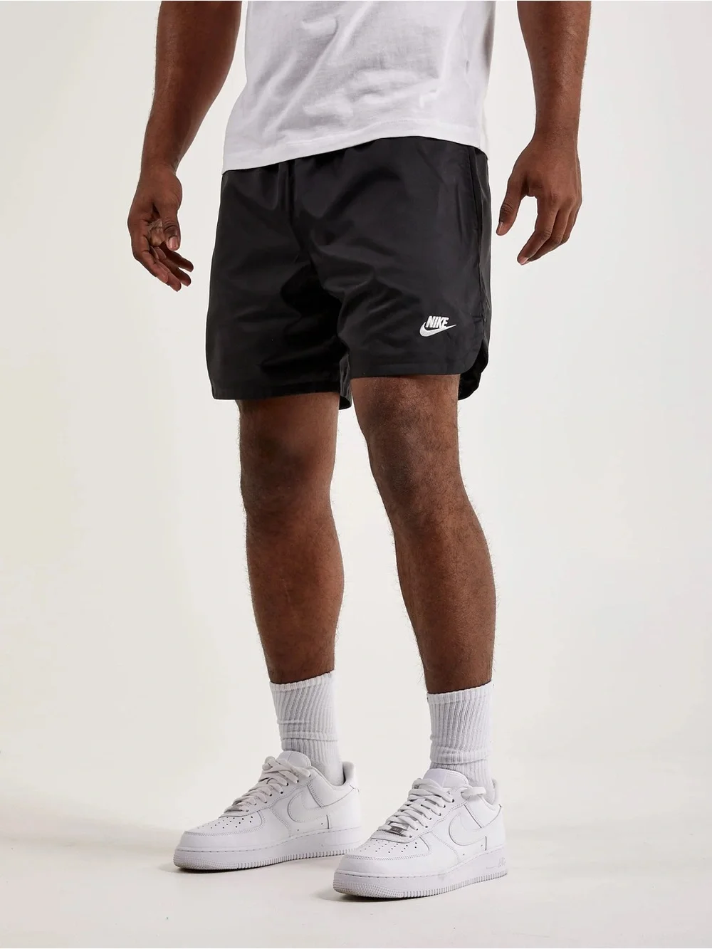 Nike Men’s Woven Lined Flow Shorts in Black